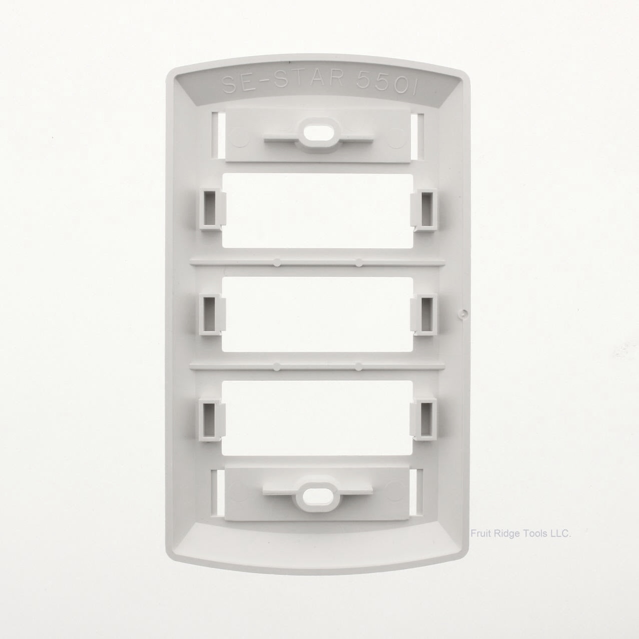 Suttle White 1-Gang Face Plate Adapter Custom Plate with ID Window S-STAR5501-85