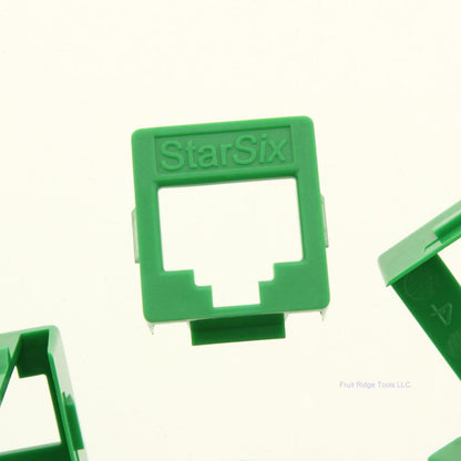 Suttle Star SE-STARBEZ-51 Series 600 Green Empty Jack Insert Bezels StarSix 25pc