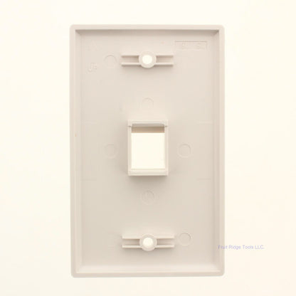 Signamax SKF-1-WH 1-Port Single Gang Keystone