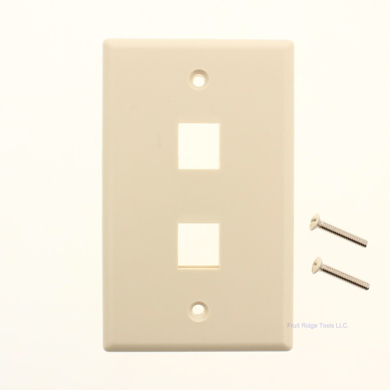 Signamax SKF-2 2-Port Single Gang Keystone