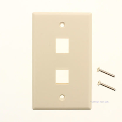Signamax SKF-2 2-Port Single Gang Keystone