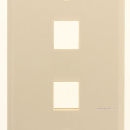 Signamax SKF-2 2-Port Single Gang Keystone