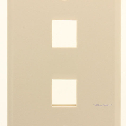 Signamax SKF-2 2-Port Single Gang Keystone