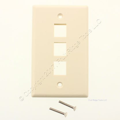 Signa Max 3-Port Single Gang Keystone SKF-3
