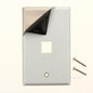 Signamax 1-Gang Stainless Steel 1-Port Data Jack Cover Plate Non-Loaded SSKF-1