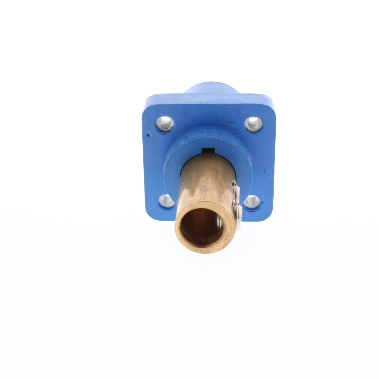 T-Series Blue Double Set Screw Panel Mount Male T41SMSS-BLU