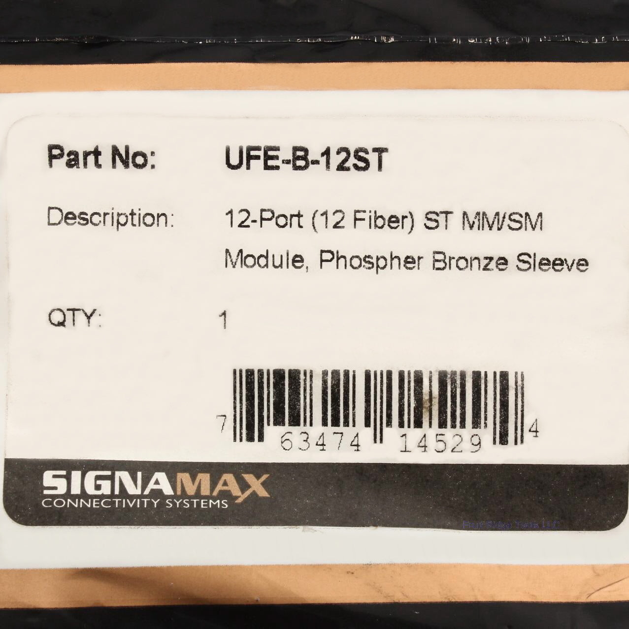 SignaMax UFE-B-12ST 12-Port (12 FIber) ST Bronze Sleeve Module