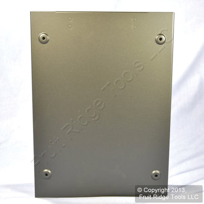 Signamax Black Fiber Optic 4-Module Wall Mount Enclosure w/ Access Door WFE4-B