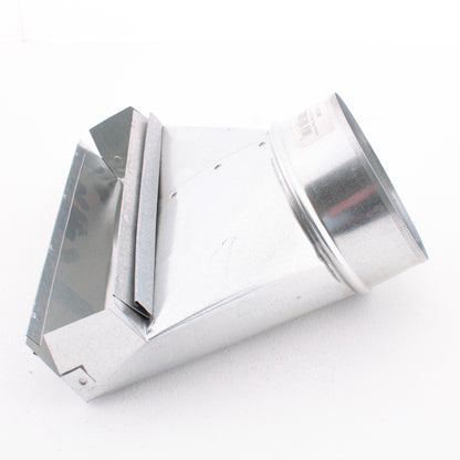 Snappy 13-205 End Boot 2-1/4" x 10-5" 90 Degree Stack Galvanized Steel Ductwork