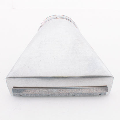 Snappy 13-205 End Boot 2-1/4" x 10-5" 90 Degree Stack Galvanized Steel Ductwork