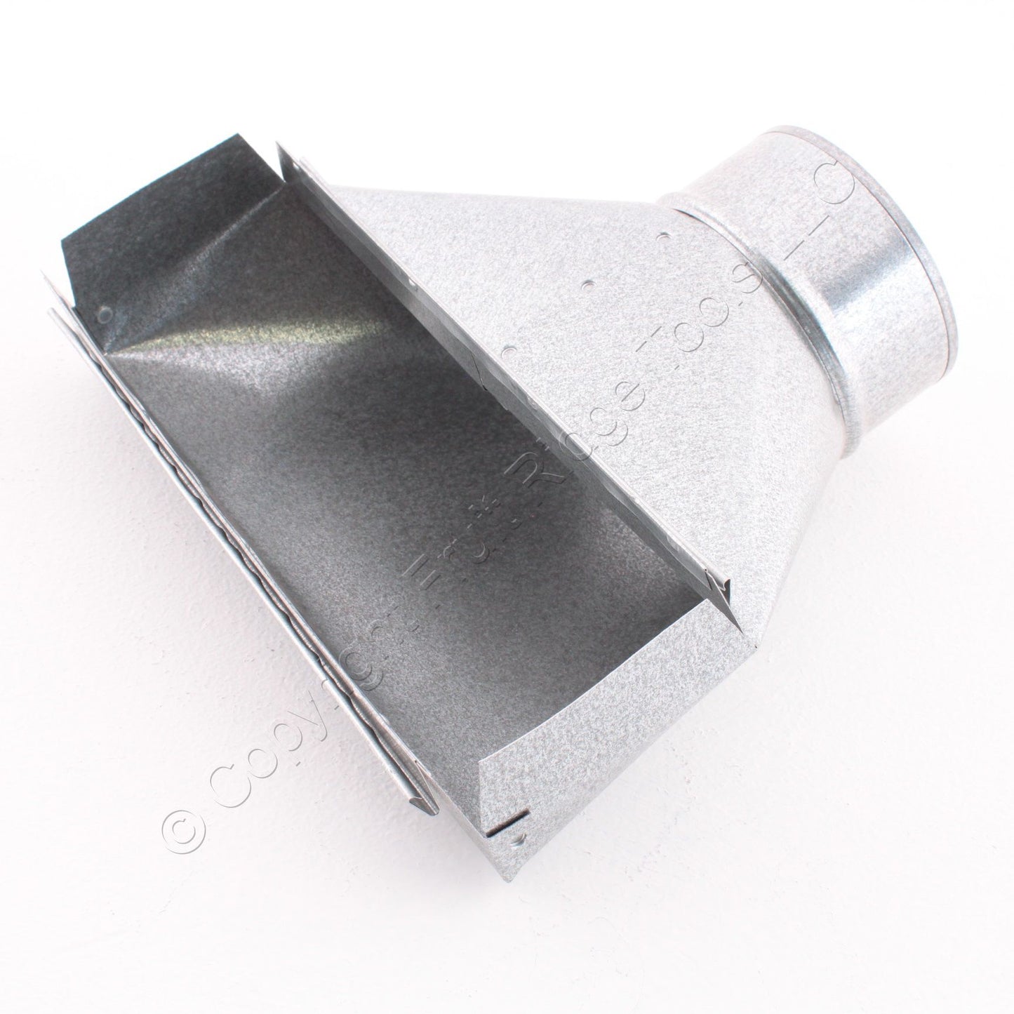 Snappy 13-304 Galvanized Steel 90� Boot Stack 3.25" x 10-4" Regulator for HVAC