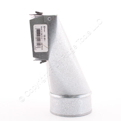 Snappy 13-304 Galvanized Steel 90� Boot Stack 3.25" x 10-4" Regulator for HVAC