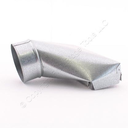 Snappy 13-304 Galvanized Steel 90� Boot Stack 3.25" x 10-4" Regulator for HVAC
