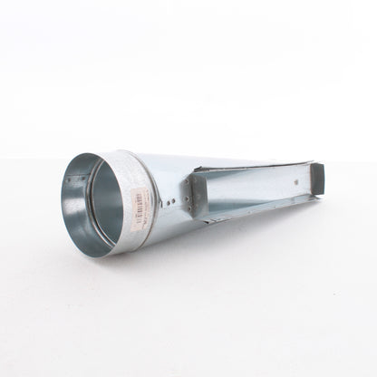 Snappy 17-225 Center End Stack Boot 2-1/4x12x12.5 Galvanized Steel Duct Fitting