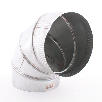 Snappy 3-096 Furnace Elbow 90� Adjustable Tapered Crimped Connection 9" Diameter