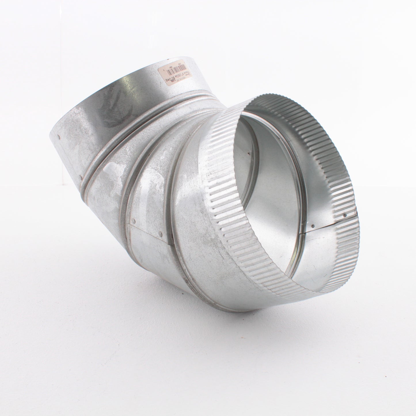 Snappy 3-096 Furnace Elbow 90� Adjustable Tapered Crimped Connection 9" Diameter