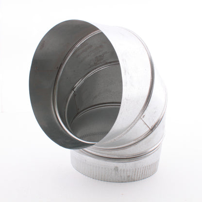 Snappy 3-096 Furnace Elbow 90� Adjustable Tapered Crimped Connection 9" Diameter
