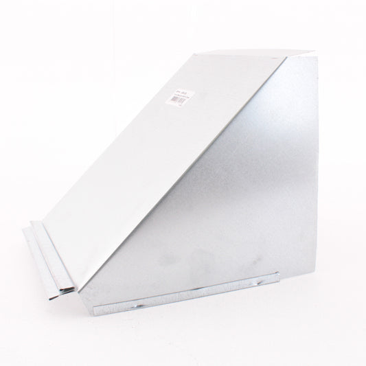 Snappy™ 49K-08 Trunk Adapter Side Reducer Duct 8x8 K Cleat Galvanized