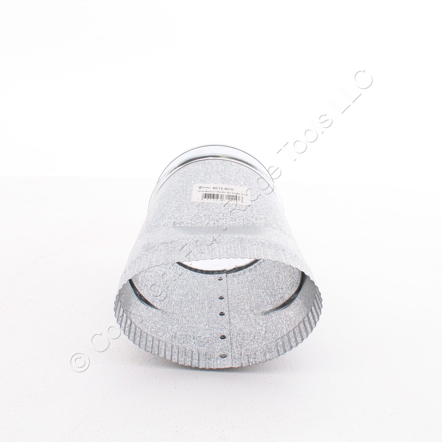 Snappy 6012-5CO Straight Boot 5" Round Oval Crimp 6-1/2" x 2-1/2"x 5"