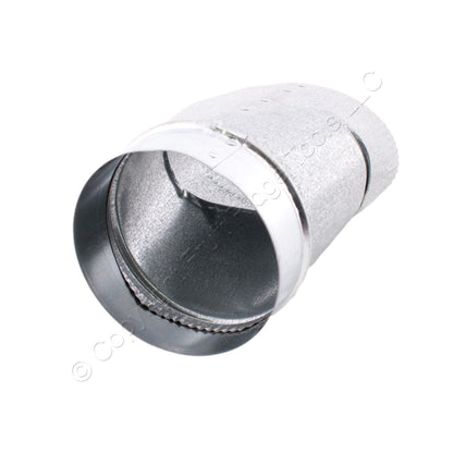 Snappy 6012-5CO Straight Boot 5" Round Oval Crimp 6-1/2" x 2-1/2"x 5"
