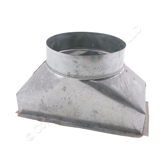 Snappy 82-061207 Galvanized Funnel Register Box 12" Lx6" W Steel Hot Dipped
