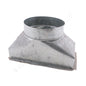 Snappy 82-061207 Galvanized Funnel Register Box 12" Lx6" W Steel Hot Dipped