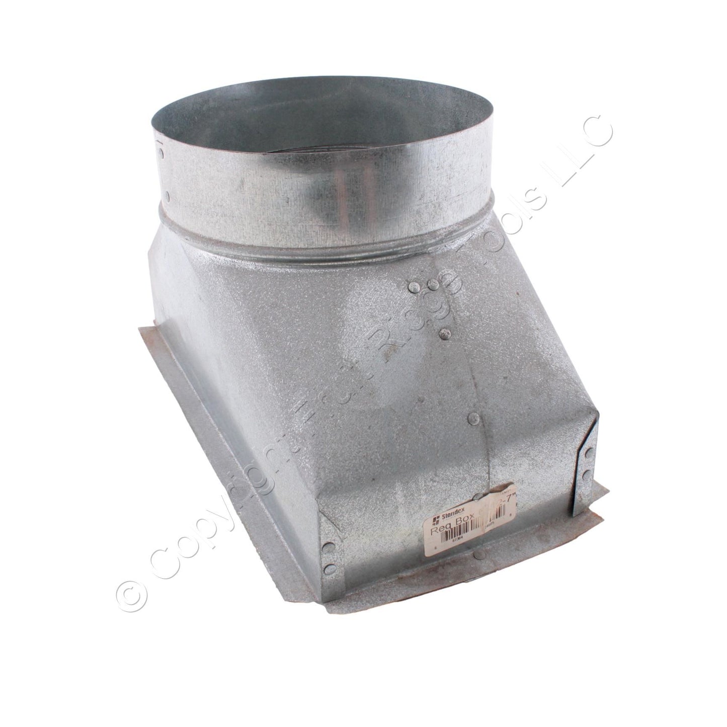 Snappy 82-061207 Galvanized Funnel Register Box 12" Lx6" W Steel Hot Dipped