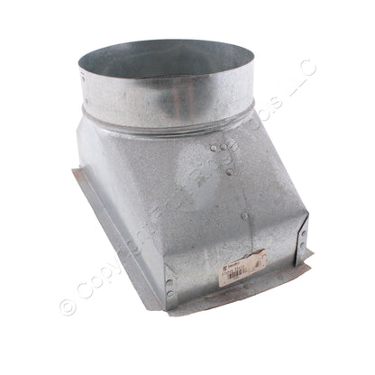 Snappy 82-061207 Galvanized Funnel Register Box 12" Lx6" W Steel Hot Dipped
