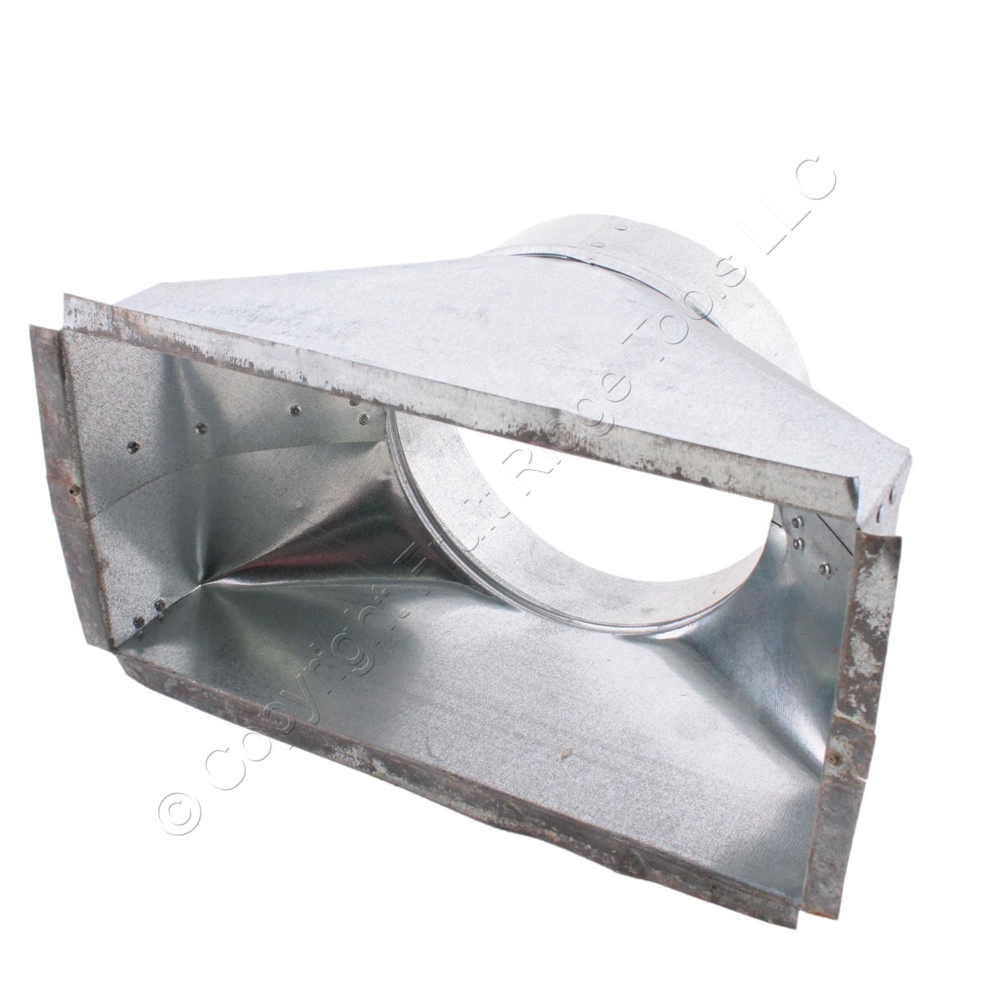Snappy 82-061207 Galvanized Funnel Register Box 12" Lx6" W Steel Hot Dipped