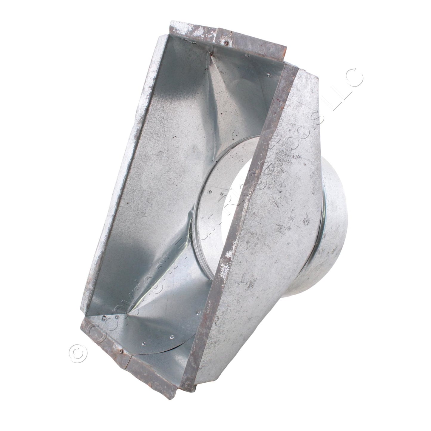Snappy 82-061207 Galvanized Funnel Register Box 12" Lx6" W Steel Hot Dipped