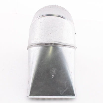 Snappy T10-7 Takeoff 7" Round-Rectangle 2" Rise Adjustable Slight