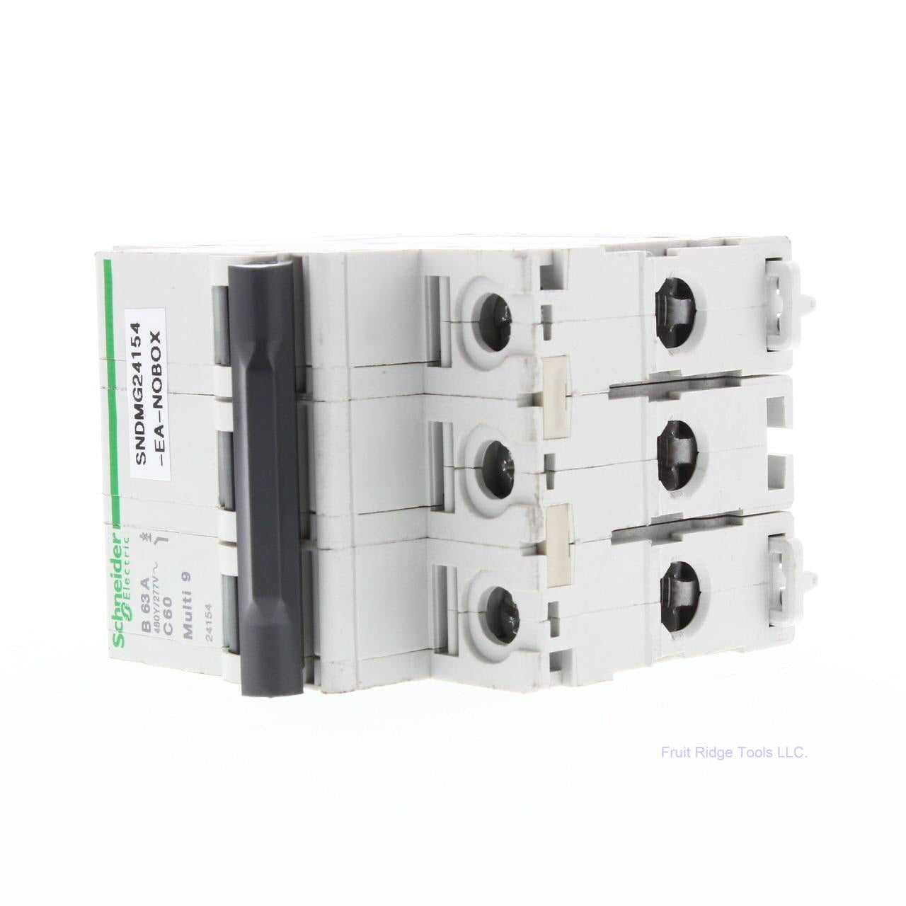 Schnedier MG24154 63A 3-Pole Circuit Breaker 480Y/277V DIN Rail Mount