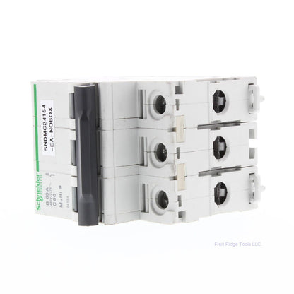Schnedier MG24154 63A 3-Pole Circuit Breaker 480Y/277V DIN Rail Mount