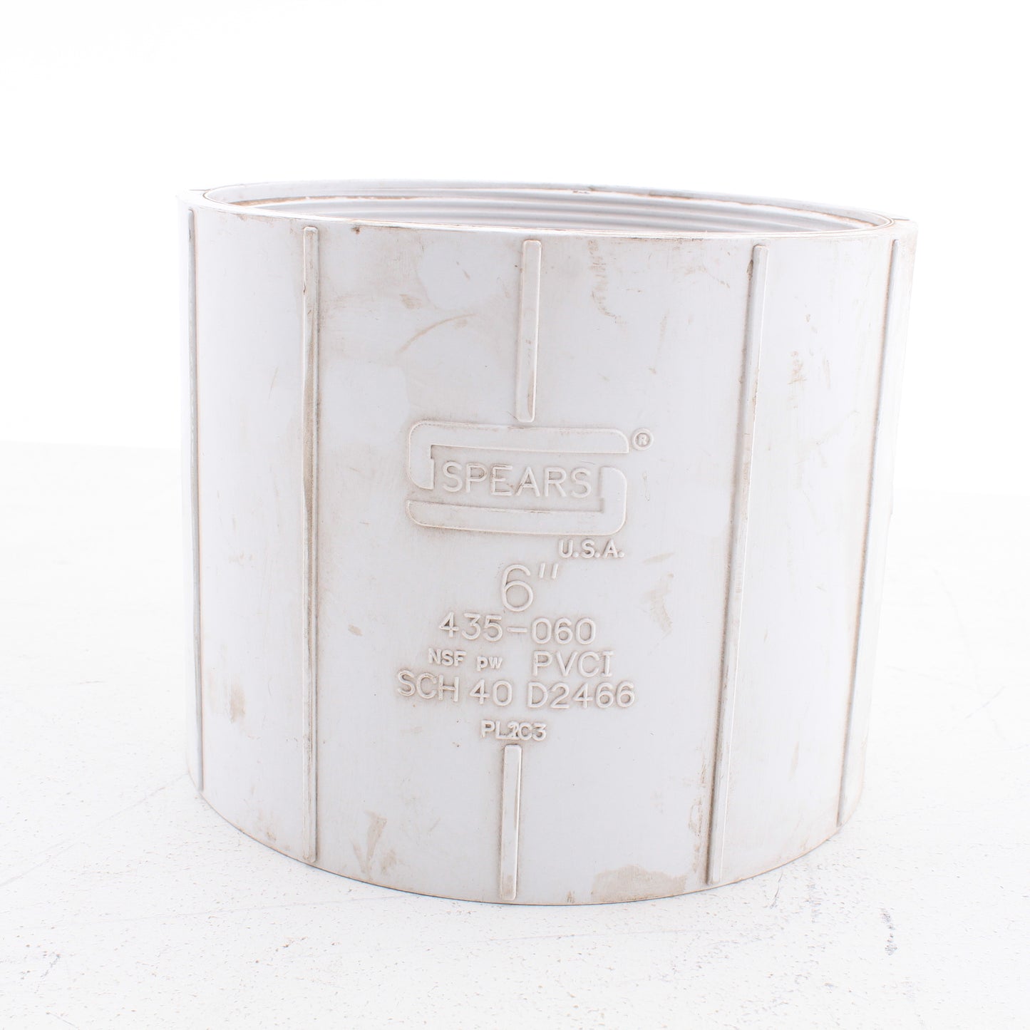 Spears 435-060 Standard Adapter 6" Socket x FNPT SCH 40/STD PVC Domestic