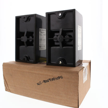 2 Square D Power Distribution Blocks 600V 310A LBA165106