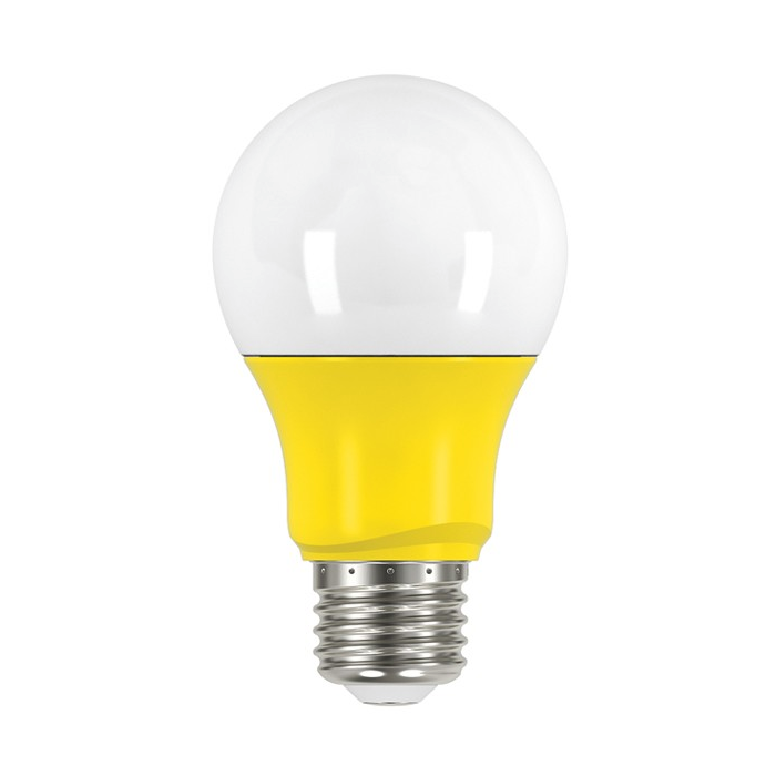 Satco S9645 2W E26 LED Orange/Yellow Light Bulb Medium Base 200 Lumens 25W Equiv