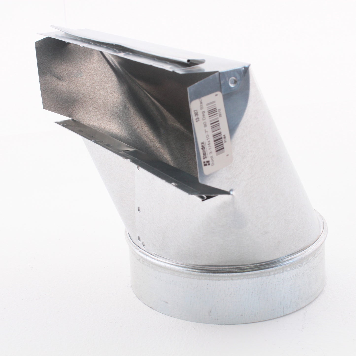 Standex 13-307 Boot 3-1/4 x 10-7" 90 Degree Stack