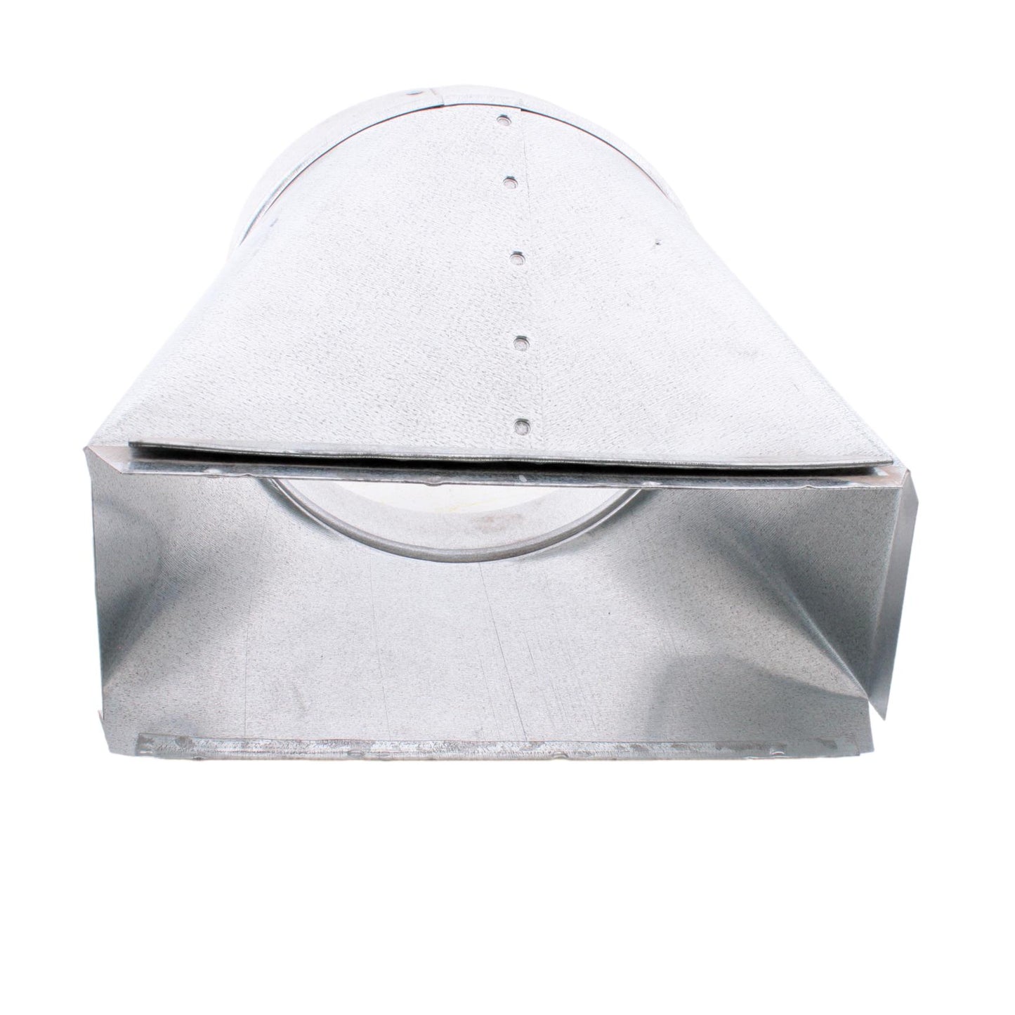 Standex 5-307 Straight  3.25" x 10" x 7" Hood Transition Fan Boot Collar Crimped
