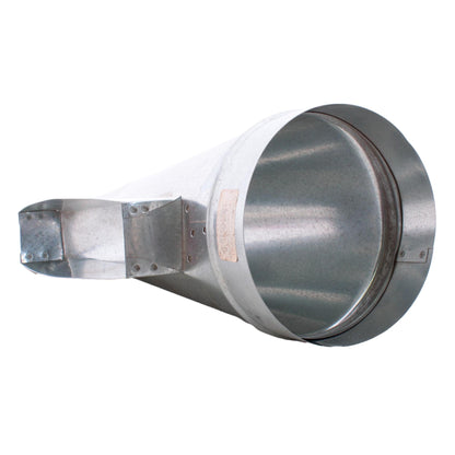 Standex P17C-227 2-1/4 x 12-7" Center End Register Duct Stack