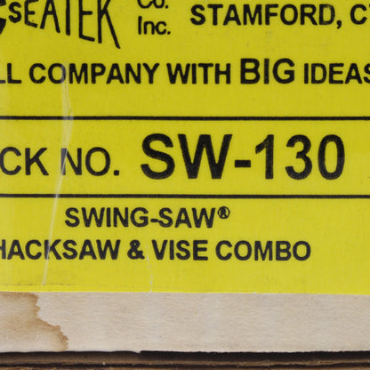 Sea Tek Swing Saw SW-130 Portable Hacksaw and Vise Combo