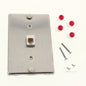 Suttle Stainless Steel 4-Wire Telephone Mounting Wall Cover Plate 630AD4-W