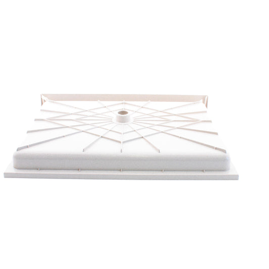 Swanstone SF03448MD.046 Almond Shower Floor Base Galaxy 34" x 48" Center Drain