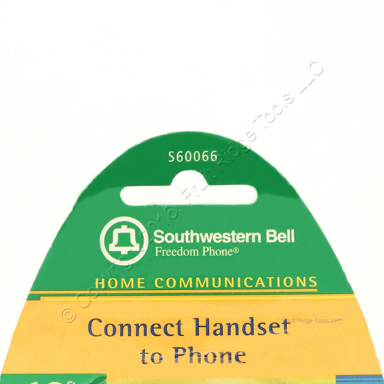 Southwestern Bell Black 12' Coil Phone Cord with Plugs S60066