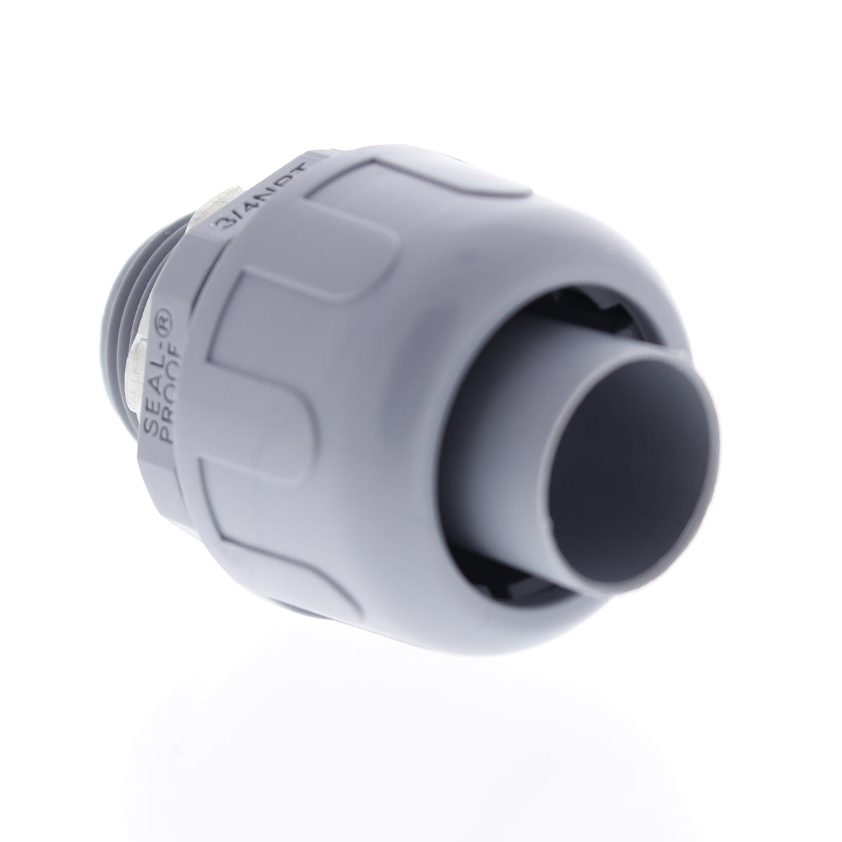 Southwire 58133701 Gray 3/4" Nylon Liquid-Tight Fitting Type-B Connector