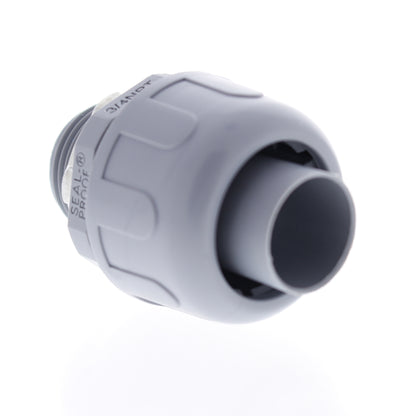 Southwire 58133701 Gray 3/4" Nylon Liquid-Tight Fitting Type-B Connector