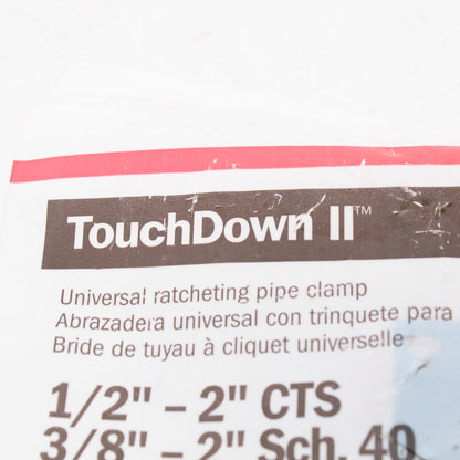 TakeDown II SC550-20 Universal Ratcheting Pipe Clamp 1/2"-2" CTS