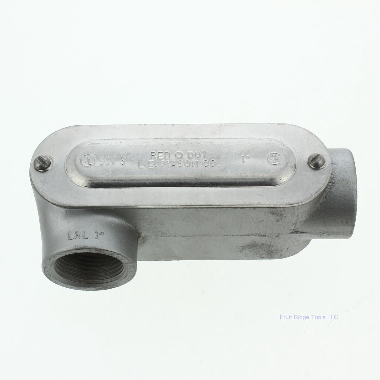 Thomas & Betts Red Dot 1" Aluminum Conduit Body LRL For Rigid Conduit IMC ALRL-3