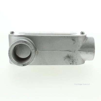 Thomas & Betts Red Dot 1" Aluminum Conduit Body LRL For Rigid Conduit IMC ALRL-3