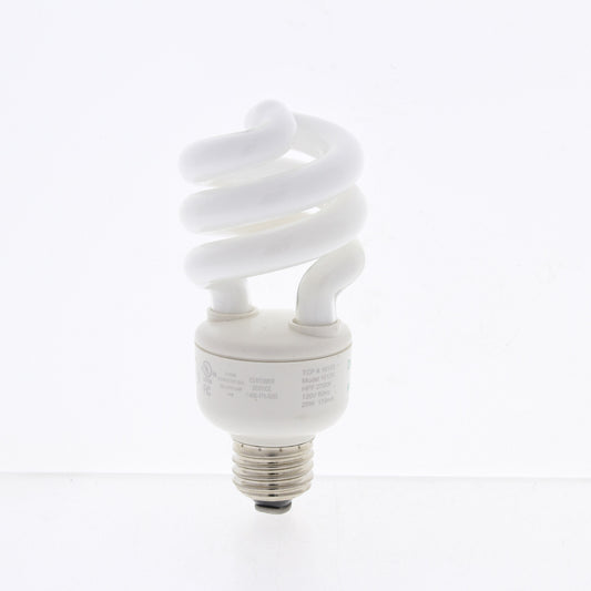 TCP 72A19 Dimmable Compact Fluorescent Spring Spiral Bulb E26 Base 20W 120V