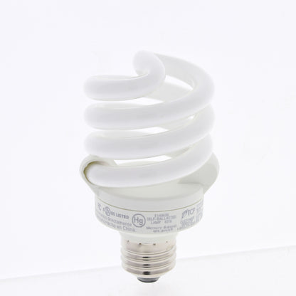 TCP 4891835K Full Springlamp E26 Spiral Light Bulb 18W 120V 35K